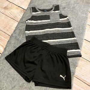 Puma & Old Navy Matching Shorts Set Size 5T